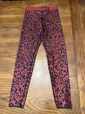 Ultracor Ocelot Print Leggings, size medium